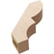 Ekena Millwork 3-inch W x 12-inch D x 12-inch H Ridgewood Rough Cedar Woodgrain TimberThane Knee Brace, Primed BRCUR03X12X12RIDRCPR - alternate 6